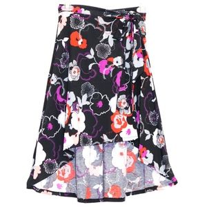 Xhiliration Hi-Lo Wrap Skirt Size S
